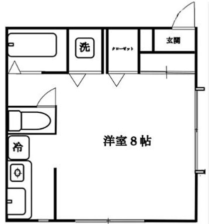 サザンウィンドの物件間取画像